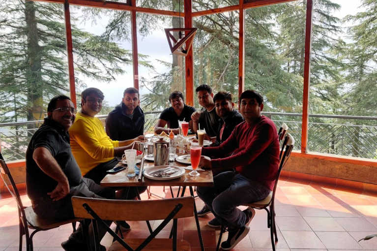 CRC Sales Team enjoying trip to Shimla in Sep. 2020
